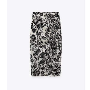 z a r a • printed skirt